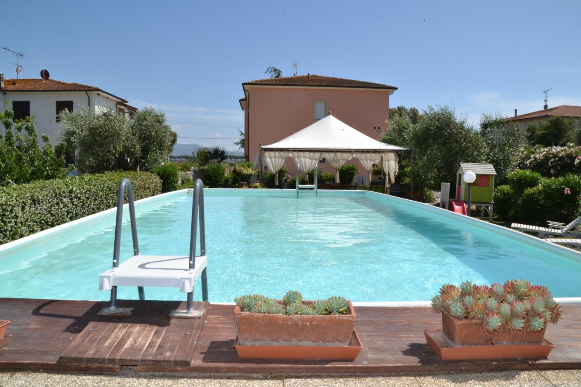 La Mimosa Hotel Bolgheri Bagian luar foto
