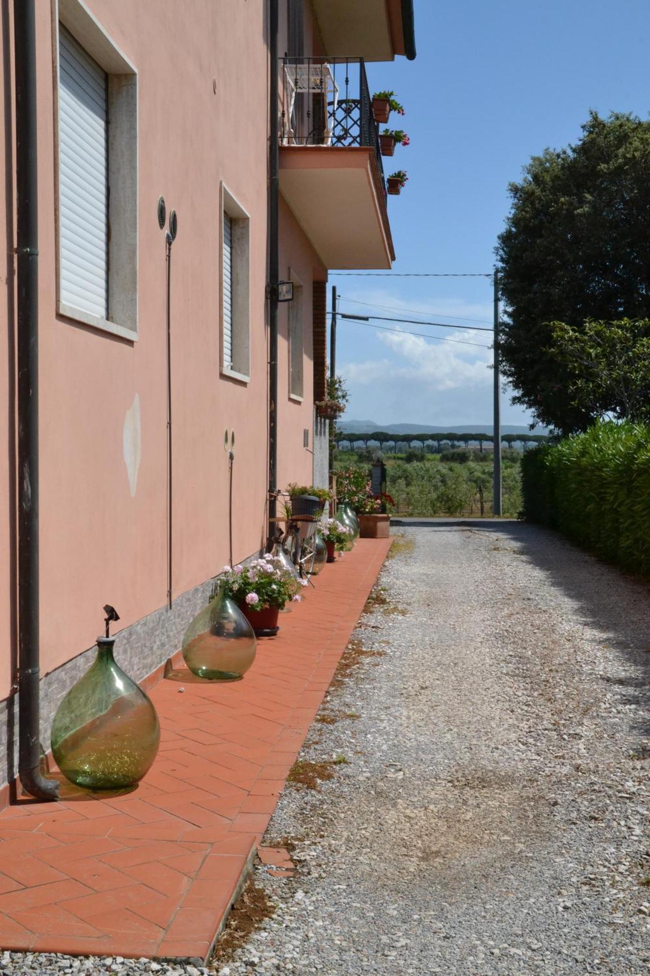 La Mimosa Hotel Bolgheri Bagian luar foto